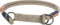 TRIXIE Zug-Stopp Hundehalsband BE NORDIC aus Leder XS-S grau – bequemes Hundehalsband für sehr kleine & kleine Hunde mit Zugbegrenzung - robust & elegant – 17100