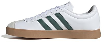 adidas Hombre VL Court Base Shoes, FTWR White/Collegiate Green/Grey One, 44 EU