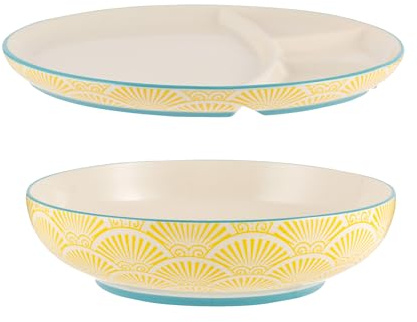 Typhoon World Foods Multi-Cuisine Bowl & Divider Plate Set 850ml
