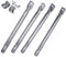 35.5 bis 48 cm Gasgrill Brenner Ersatzteile, Edelstahl Brennerrohr Grill Zubehör für Charbroil, Landmann, Enders, Napoleon und Meisten Modell Grills