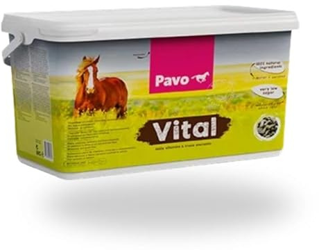 PIUMER - Suplemento para Caballos | Pavo Vital Cubo de 8 kg | Salud para tu Caballo