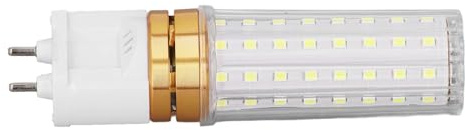 FTVOGUE Lampadina LED a Mais G12, Lampadina LED a Mais da 15 W con 2835 Chip, Fascio 1500LM a 360 Gradi, Equivalente a 150 W, Lampada PC in Alluminio ABS per Garage Magazzini Uffici Illuminazione