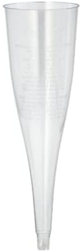 PAPSTAR 12186 50 - Copa de champán (accesorio superior, 0,1 L, 5 cm de diámetro, 17,5 cm de altura), color transparente (sin base para los pies)