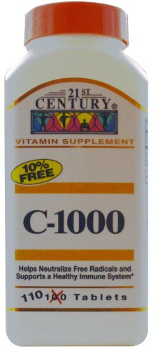 21ST Century Vitamin C - 1000 mg