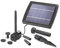 esotec Solar Pumpensystem WATERSPLASH 2/175, Komplettset, Teichpumpe Springbrunnenpumpe, Solarbrunnen außen, Sprinklerpumpe, Solarmodul 2W, Wasserspiel Direktbetrieb 0,7m 175l/h IP68 101010