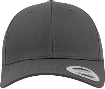 Flexfit Caps Curved Classic Snapback, Charcoal, one Size, 7706