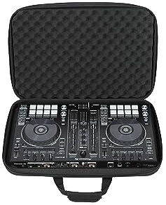 Walkasse W-MCB640 Valise DJ Super Léger Antichoc EVA pour Contrôleur Midi, Noir, 20, Valise DJ EVA NI® Traktor KONTROL S4MK3/S3 & Pioneer® DDJ-SR2 Noir (Backpack & Shoulder Bag).