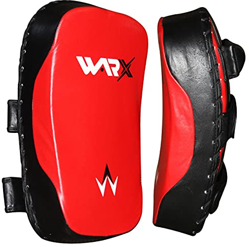 WARX Thai Kick Boxing Strike Curved Arm Pad MMA Focus Muay Punch Shield Mitt (Sold As Single)