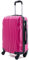 R.Leone Ryanair 55x40x20cm Valigia Trolley Bagaglio a mano Rigido Ultraleggero in ABS 4 Ruote smontabile Rimovibili Autonome 20373N (Valigia 55X40X20cm, Fucsia)