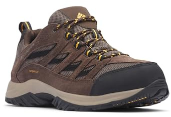 Columbia Men's Crestwood Waterproof, 2024 Mud/Squash, 12