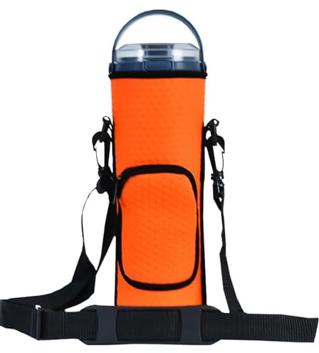 AF-WAN Portable Blender Carry Storage Bag sleeve with Shoulder Strap for Ninja BC151NV/BC51NV/BC151BK/BC151CR/BC151EM/BC151PR/BC151WH 18oz Blast Portable Blender (Orange)