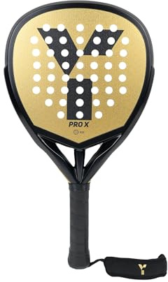 Y1 Padel, Pro X, Racket, Swedish Carbon, Advanced, Padel Racket for Adults