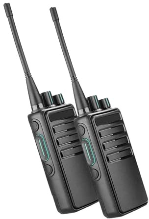 Walkie-talkie 2-delat PMR Långdistans Bärbar Tvåvägsradio For Hotellfabriksjakt Klar RöStöVerföRing(Package A)