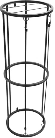 Asixxsix Rastrelliera Verticale per Palline, Supporto per Basket con Struttura in Acciaio a 2 Strati, Organizer per Palline con Corde Elastiche Salvaspazio per Garage, Casa, Camera dei Bambini