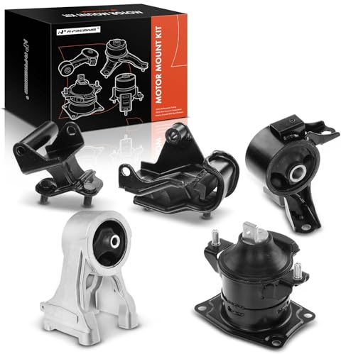 A-Premium 5PCS Engine Motor Mount and Transmission Mount Set Compatible with Honda Odyssey LX, EX, DX, NHL SE, 2008 2009 2010, VTEC, V6 3.5L, Automatic Transmission