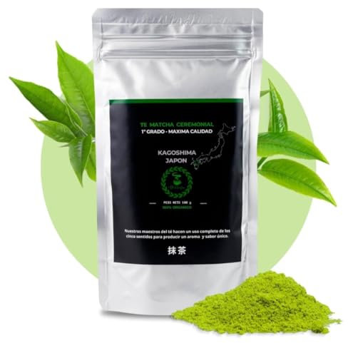 Matchaflix | Té Matcha Ceremonial 1er Grado | Té Verde Japonés en Polvo para 3 Meses (100 g)