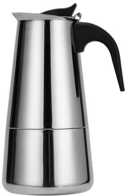 Palmcee Moka Pot, 300ml(6 Cup) Stovetop Coffee Makers Stainless Steel Coffee Maker Mocha Pot, Multi-Layer Filtering Coffee Pots Stove Top With Insulated Handle Gift for Coffee Lovers Home Office