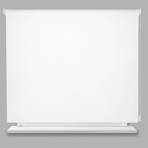 DECOCASA | Estor Enrollable Opac Blanco 220x150 Opaco | Manten Tu Privacidad | Calidad Inmejorable