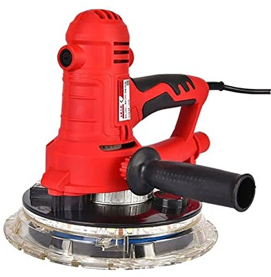 Levigatrice elettrica per pareti Levigatrice elettrica for cartongesso da 1250 W Wall & Lucidatrice for la rimozione dei residui di pavimenti con elettroutensili portatili a LED Intima e portatile