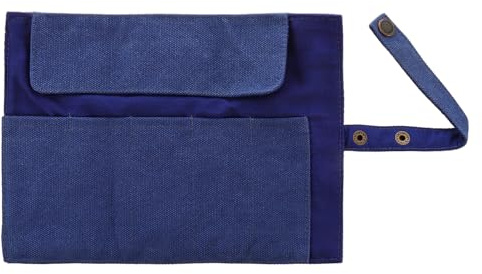 DIKACA Bolsa Organizadora para Relojes Portátil de Lona Estuche de Almacenamiento Enrollable para Viaje Compatible con Relojes Grandes y Pequeños Diseño Compacto y para Hombres y Mujeres