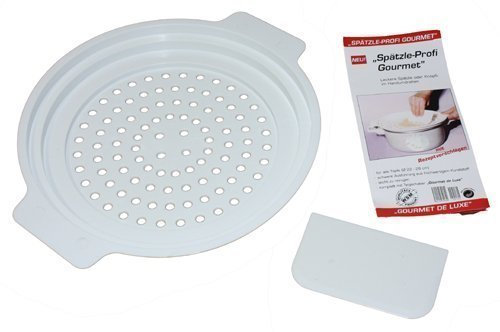 Conny Clever Spätzlesieb mit Schaber Spätzlesieb mit Schaber 3 Farben Sortiert nach Wahl ab Lager grün rot usw.