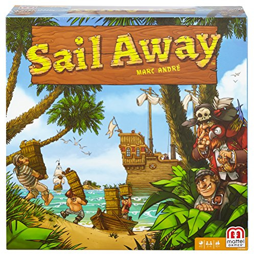 Mattel Spiele DNM66 - Sail Away, Strategiespiel