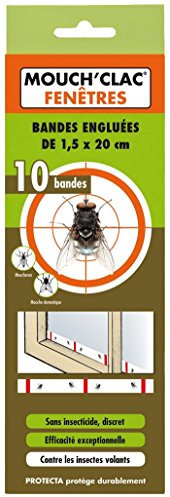 Protecta Anti Mouches Bande FENETRE (x10)