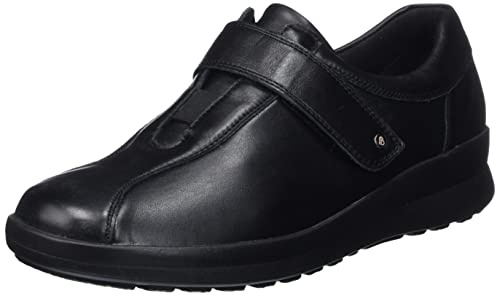 Berkemann Susanna, Basket Femme, Noir, Cuir/Ètirable