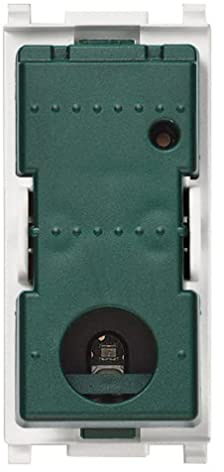 Vimar 14592.0 Vernetzter elektronischer WiFi Wechselschalter-Mechanismus mit Relaisausgang für Glühlampen, LED-Lampen, lokale oder entfernte Steuerung, Bluetooth und Zigbee