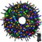 Meision Lichterkette Außen Strom 30m 300LED Innen Lichterkette Weihnachtsbaum mit 8 Modi Timer Speicherfunktion IP44 Wasserdicht, Lichterkette Strombetrieben für Balkon, Garten, Hochzeit, Bunt