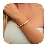 Hebterrka Eleganz 11 Designs Goldene Manschettenarmbänder Für Frauen Trendy Gelenkmanschette Offenes Breites Klobiges Goldenes Armband Irregulärer