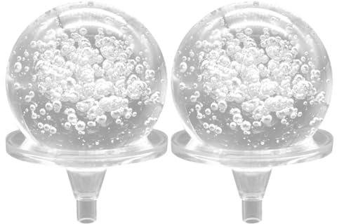Gogogmee Decorazione A Sfera di Cristallo di Ricambio per Laccessorio Decorativo per Acquario Domestico
