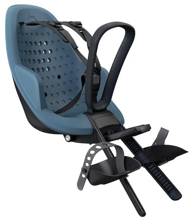 Thule Yepp 2 - Asiento para Bicicleta Delantero para niño Aegean Blue, One-Size
