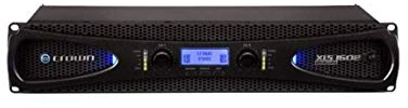 Crown XLS1502 2-Channel Class D DriveCore Professional Power Amplifier with DSP, Band Pass Filters & Peak Limiters. XLR/RCA Inputs, 525W at 4 Ohm, PureBand Crossover System. Black
