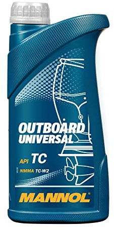 1 liter Orignal MANNOL motorolja outboard universal API TC motorolja