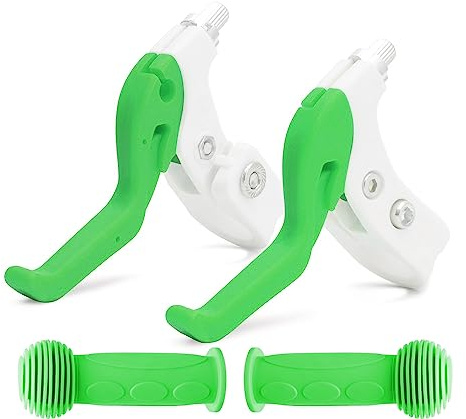 topc abin 1 para Bambini Bicicletta freni a leva freno manubrio maniglia freno a leva del freno bicicletta per bambini – Leva del freno per bambini bicicletta, verde