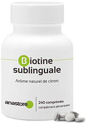 SUBLINGUALES BIOTIN * 450 µg / 240 Tabletten * Haare und Nägel, Haut