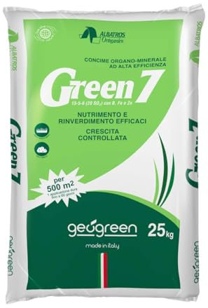 Concime Organo Minerale 25kg Geogreen Green 7