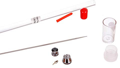 TC TECHNIC Buse de Rechange avec Une Aiguille pour aérographe Fengda BD-130 0,2mm