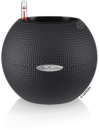 LECHUZA PURO Color 20 + Makramee schiefergrau 13354