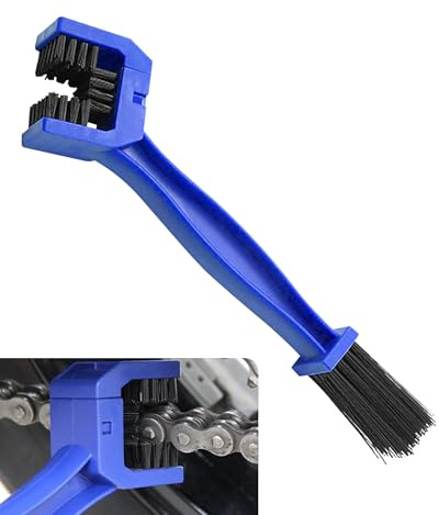 Flaconi Pulizia Catena Moto,Spazzola Catena Moto,Spazzola per Catena Moto,Spazzola Catena Bici,Spazzola Pulizia Catena Moto,Adatta per Attrezzi per la Pulizia della Catena Come Moto e Biciclette