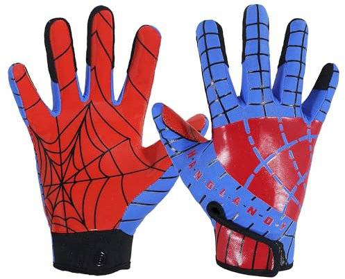 HLDD HANDLANDY Fußballhandschuhe für Jugendliche – hohe Griffigkeit, Stretch-Passform für verbesserte Leistung für Jungen und Mädchen