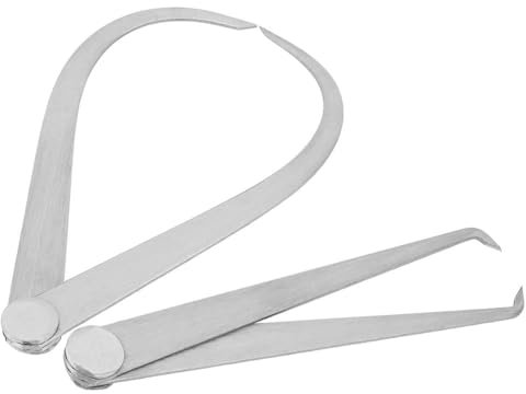 Uadme Calibre Interior Exterior, Calibres de Acero, Calibradores de Articulaciones Juego de Herramientas de Medición, para Medir la Escultura de Arcilla de Cerámica