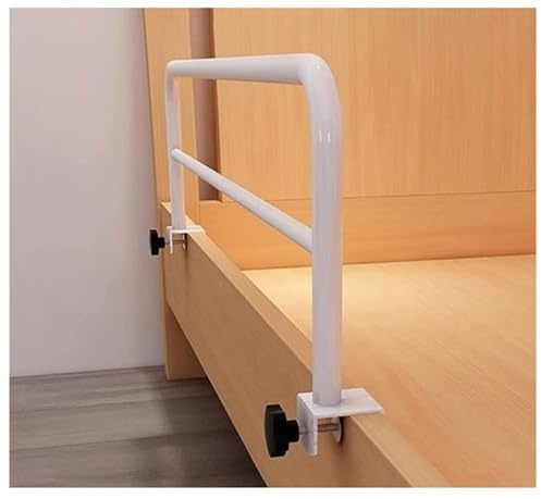 BDXZJ Barriere De Lit Adulte Anti Chute, Barrière De Lit pour Personnes Âgées À Clipser, Poignée D'assistance pour Adulte, Barre D'aide Au Lit pour Se Lever Butoir De Lit Surélevé 46x30cm
