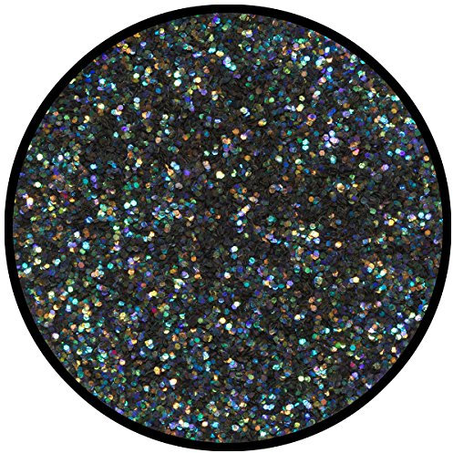 Eulenspiegel 906088 - Profi Effekt Polyester-Streuglitzer - Nachtschwarz - 6g