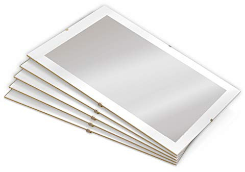 TMSolo Set of 5 Clip Frames Clip Frame for Photograph A3 * For Home and Office A 3 Picture Poster Photo Frames