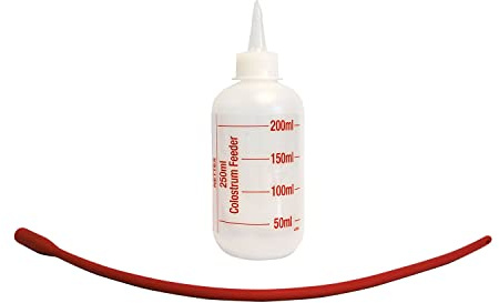 Net Tex NETTEX COLOSTRUM BOTTLE & LATEX TUBE 200ML LAMB COLOSTRUM FEEDER lambing