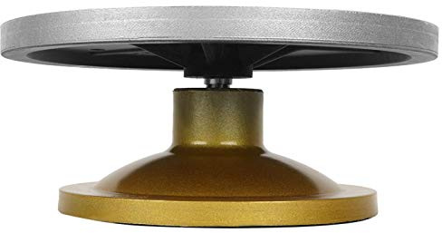 Sculpting Wheel, 9 12 13 Diameter Sculpting Wheel Metal Pottery Decorating Banding Wheel Professional Metal Pottery Turntable Pottery Wheel Rotating Table(33cm)