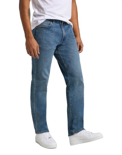 Lee Straight Fit Mvp Jeans, Azul (Brady), 33W / 32L Hombre