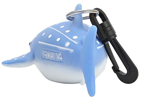 VGEBY Zweite Stufe Tauch Atemregler Abdeckung, Cartoon Fisch Scuba Dive Mundstück Staubdichte Abdeckung Atemreglerhalter mit Clip Atemregler Zubehör(Walhai) Tauchen